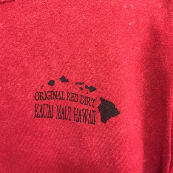 Original Maui Red Dirt Women's Pink T-shirt Size US M - Picture 4 of 8